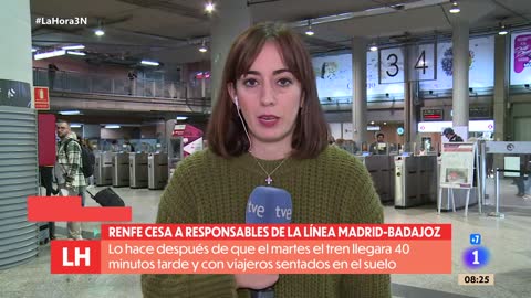 RENFE CESA a dos RESPONSABLES de la línea MADRID-EXTREMADURA tras el INCIDENTE del ALVIA