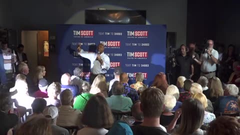 Presidential candidate Tim Scott vows to close the Southern Boarder if he wins