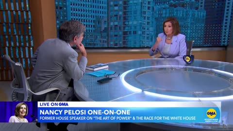 Nancy Pelosi talks new book, ‘The Art of Power’