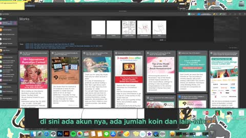 TOOLS AND SOFTWARE YANG BIASA SAYA PAKAI UNTUK MEMBUAT WEBTOON