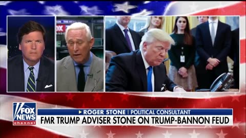 Roger Stone Exposes Bannon's Betrayal On Tucker Carlson