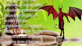 Doctrines of Demons... Clever Deceptions such as New Age, Buddhism etc. 🎺 Trumpet Call of God