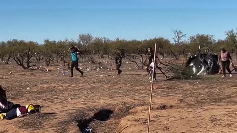 Shocking video from the Tohono O'odham Reservation that Biden and the media don't want you to see.