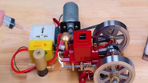 Test Generator with Mini Gasoline Engine