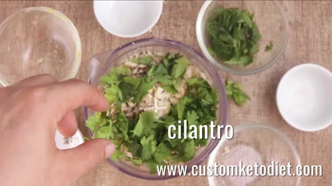 Keto Hummus and Avocado-Cilantro