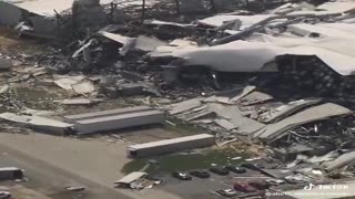 Pfizer Manufacturing Facility in North Carolina Destroyed by Tornado. Now THAT'S a Good Shot