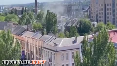 Explosion was heard near Pushylin's "administration" in Donetsk, - Russian mass media. VIDEO