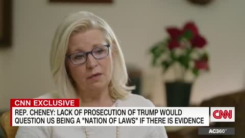 Liz Cheney: The evidence is there to prosecute Trump