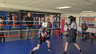 Joey sparring Graf 2. 5/11/24