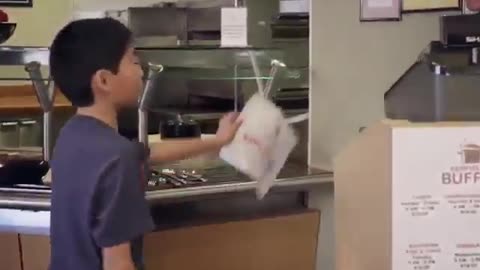 Zach king How I always eat free at a Buffet