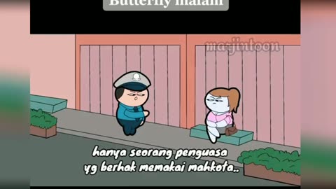 Butterfly malam, Hape, Charger ft polisi millenial