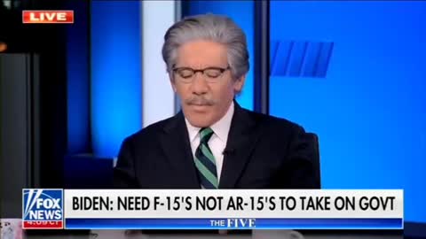 EMBARRASSING: Geraldo Claims AR Stands For "Automatic Rifle"