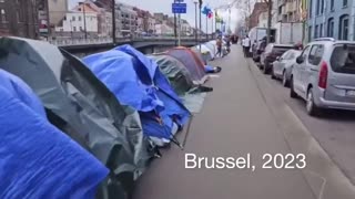 BELGIUM - A vision of the future. No country can sustain these levels of illegal migration...