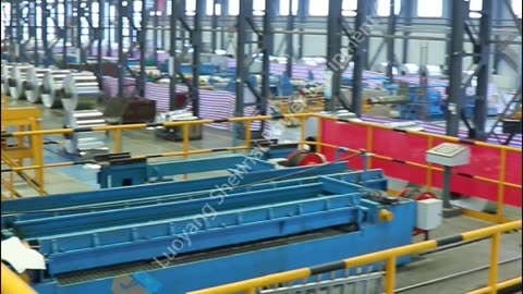 The aluminum plate and strip factory site uses electric furnaces from Luoyang Shennai
