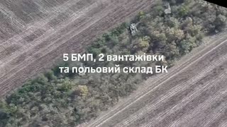💥 Ukraine Russia War | Ukrainian Artillery Strikes Destroy 5 Russian BMPs and 2 Trucks | Zapor | RCF
