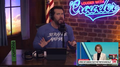 Crowder Gets FIRED UP Over Trump Colorado Supreme Court Ruling