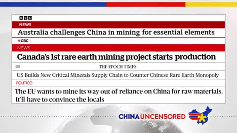 Chinese Technological Control Could Be Losing Ground | Rare Earth Elements