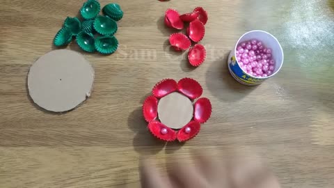 Making shell flowers idea/ DIY/ Shell crafts/Shell flowers easy/ Shell decoration/Seashell crafts