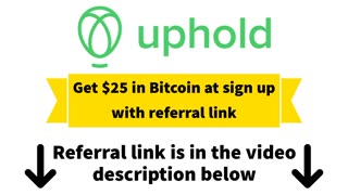 Uphold Crypto Exchange Referral Invite Code - Free Sign Up Bonuses