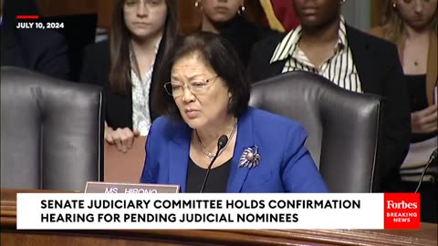 Mazie Hirono Asks Judicial Nominees If They've Ever Committed Sexual Harrassment