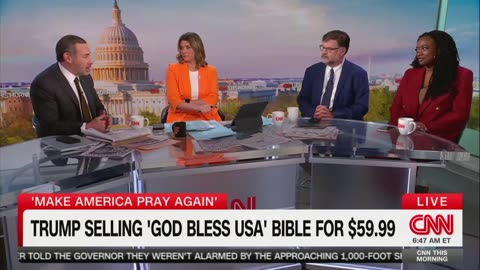 CNN Panel Mocks Donald Trump Over Lee Greenwood God Bless The USA Bible