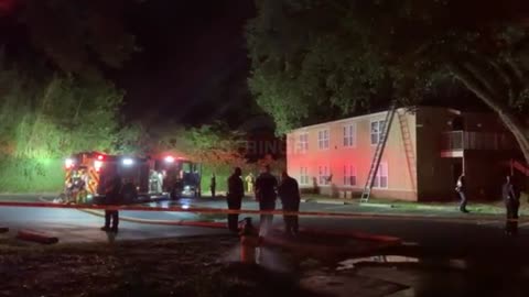Fire Burns Multiple Units At Apartment Complex In Mobile Alabama