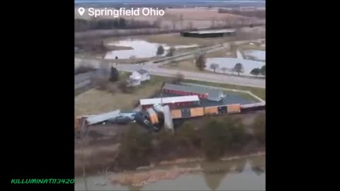 Yet Another Train Derailment! Springfield, Ohio