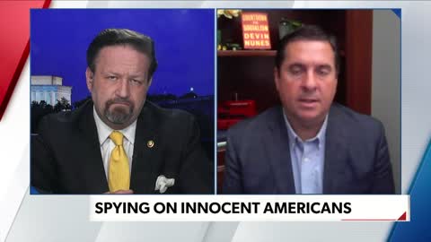 Spying on Innocent Americans. Rep. Devin Nunes with Seb Gorka