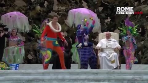 The Vatican has fallen ......Pope celebrates with LGBTQ Community in Rome