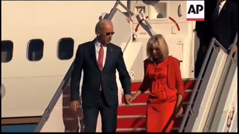 Biden &Her Wife “Arrives ” United Kingdom Today!