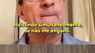 Marcos Uchôa falando de sua live com Lula