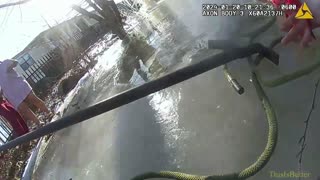 Jonesboro officer rescues boy from frozen pond in body cam footage