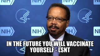 Soon You Will Be Vaccinating YOURSELF "Conspiracy No More