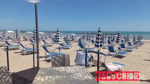 Lounge on the beach in Civitanova Marche - Sand beaches and beach bars for your Summer time in Italy