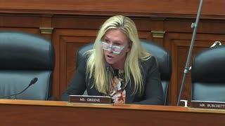 Rep. MTG to Jan. 6th lead prosecutor Matthew Graves: “The time for weaponizing the Department of Justice needs to come to an end … I’m introducing articles of impeachment on you Mr. Grave”