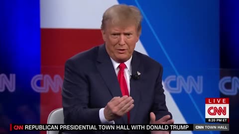 CNN Presidential Town Hall with Donald Trump