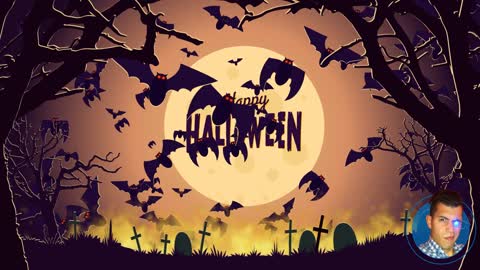 halloween video motion graphic