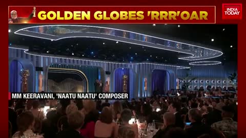 Watch: Composer MM Keeravani Gets Emotional Accepting Award For Naatu Naatu | Golden Globe Awards