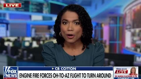 🚨 Plane engine fire forces flight to turn around - everyone is safe