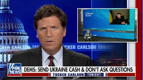 Tucker Carlson: Zelensky sits atop a money laundering scheme.