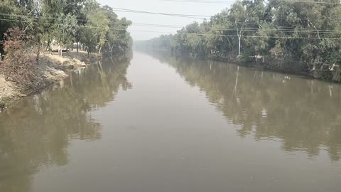 Smoke River in Pakistan