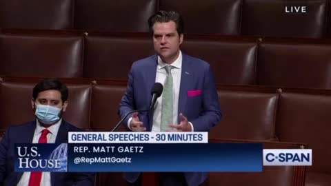 Matt Gaetz Implies That The Federal Government Could Be Behind The False Flag Of January 6th