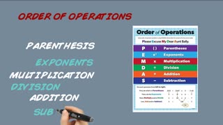 #Order of Operations - Elementary #Math #Bismillah School;