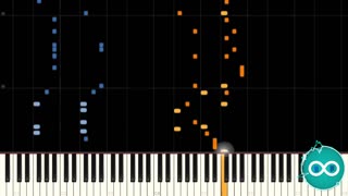 Waterflame/Castle Crashers – Space Pirates Midi Piano Synthesia