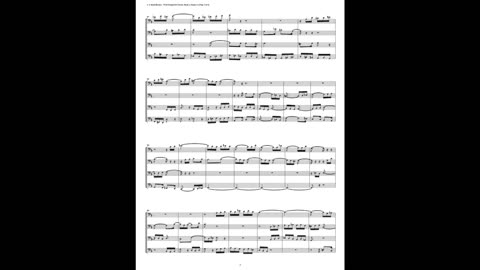 J.S. Bach - Well-Tempered Clavier: Part 2 - Fugue 11 (Bassoon Quartet)