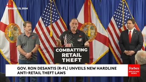 DeSantis Unveils 'Anti-New York And Anti-California' Hardline Retail Theft Laws