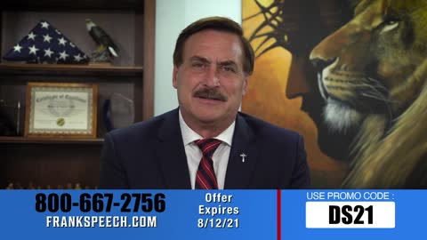 Mike Lindell's commercial that Fox News won't air.