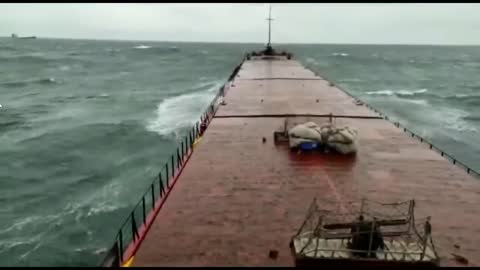 MV Arvin Moment of breaking of the ship (Video) #shipwrecks #Ship_Accident