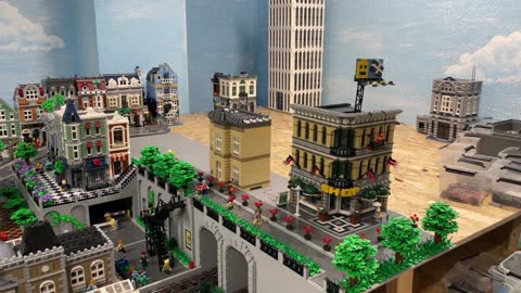 Lego City Update - First house on upper platform