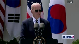 Reporter asks Biden why he's running for re-election when 70% of Americans DON'T want him to run
